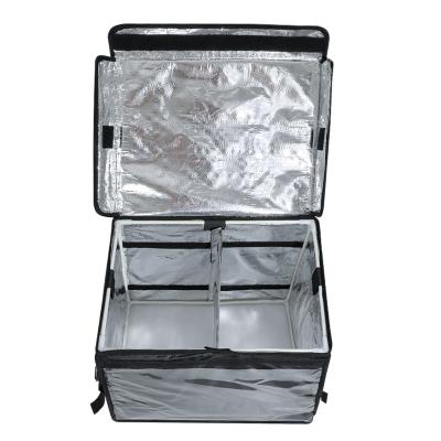 China Waterproof Custom Beer Backpack Victory Pack Bag PVC Eco Insulated Large Cooler Pizza Delivery Bag for sale