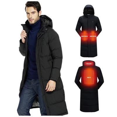 China SNOWWOLF 2019 Men Winter Breathable Coat Men USB Cotton Outdoor Infrared Electric Passionate Hooded Jacket Increasing Fishing Clothing Thermal Coat for sale