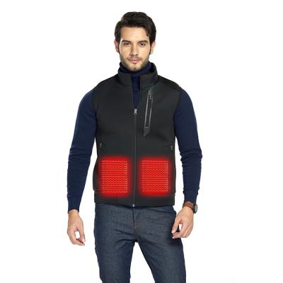 China New Breathable Battery Powered Outdoor Products OEM Winter Men Heated Vest Heated Fishing Vest for sale