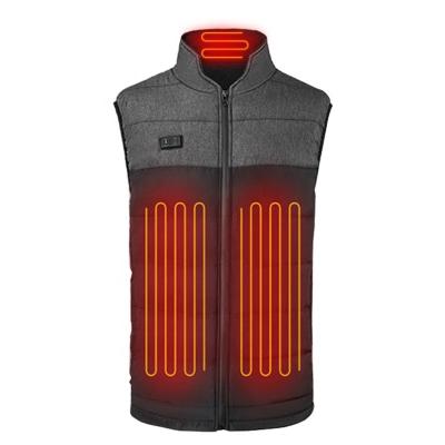 China Snowwolf Anti-Shrink Shape Men's Ski Riding Smart Apparel Outdoor Winter Usb Heated Vest And Waistcoat for sale