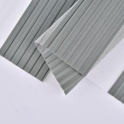 China Custom zebra fabric blind modern style 100%polyester semi blackout zebra blinds fabric for home windows for sale