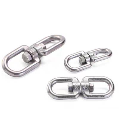 China Figure 8 Rotary Stainless Steel 304 Stainless Steel Universal Pet Bolt Connecting Ring Ring for sale