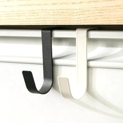 China Aluminum Handmade Small Square S-shaped Hook Rack Household Hook Tube Stainless Steel Stainless Steel Tube Loop Type for sale