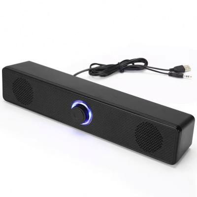 China Video Call 2023 Popular Mega Bass BT Wireless Speaker Computer Sound Bar Home Theater Speakers PC TV Speaker for sale