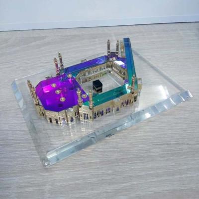 China China crystal makkah model souvenir for sale