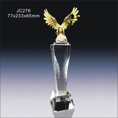 China JC276 China Jingrui Unique Eagle Crystal Trophy for sale