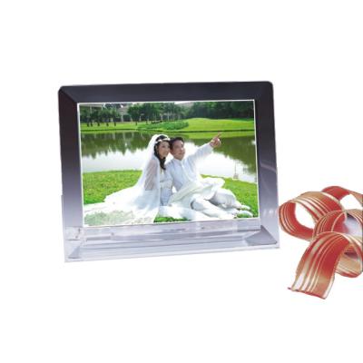 China China Customize Blank Crystal Photo Frame For Wedding Souvenirs Gifts for sale