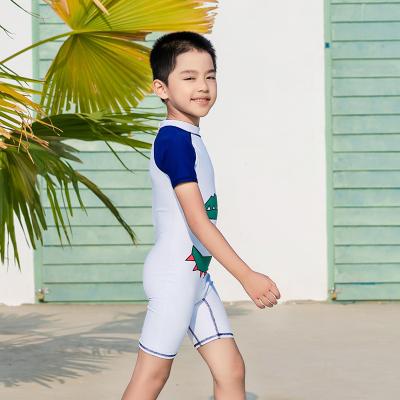 China 2022 new best price boys one piece swimwear boys summer breathable beach wear for kids for sale