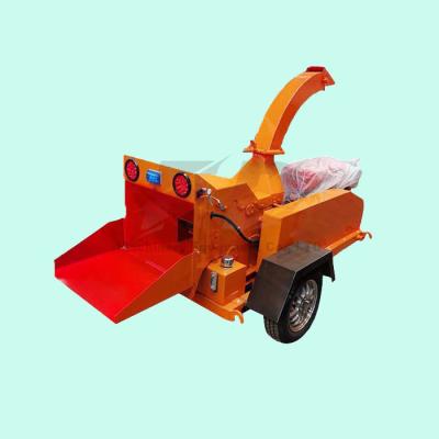 China Landscaping project grow garden wood branches wast grass branches crush diesel mobile wood branches cursher making machine for sale