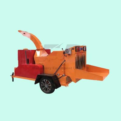 China Landscaping of wast high production wooden branches wood chipper machine project diesel engine branch chipper machine for sale