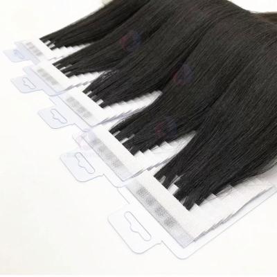 China NEW Silky Wave 2022 Straight Single Hair Extension V Light Hair Tape Extension Tools Use Hair Cuticle Full Suction 100% Thick Double End for sale