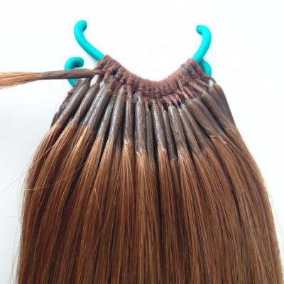 China Wholesale Price Silky Straight Hair Cotton Yarn Natural Wave Twins Stick In Hair Extension From Factory for sale