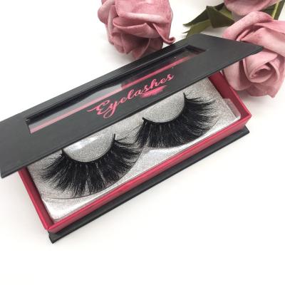 China Thick Mink Lashes Lashes Supplier Strip 25mm Private Label 3d Mink Lashes for sale