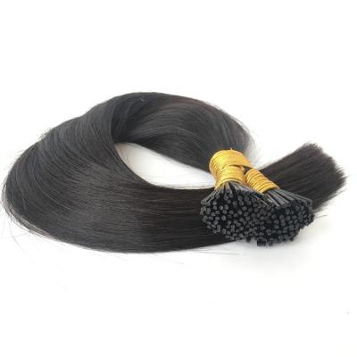 China Silky Straight Wave Factory Wholesale India Prebonded Brazilian Hair Extension 1grams/2 Grams Raw Hair I Tip for sale