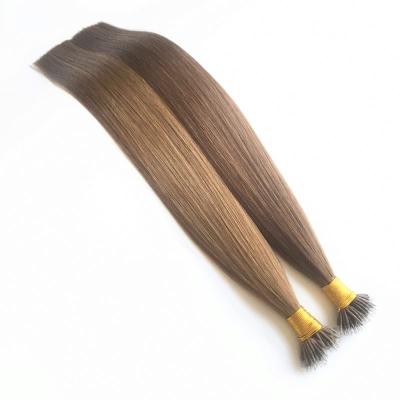 China Pre Bonded Silky Straight Wave Mirco Ring Hair Extension With Nano Beads Hair Extensions for sale