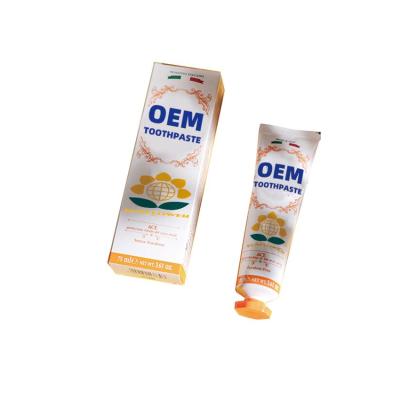 China Good Price New Product 2021 Antibacterial Wholesale Home And Hotel Toothpaste OEM 180G For Teeth for sale