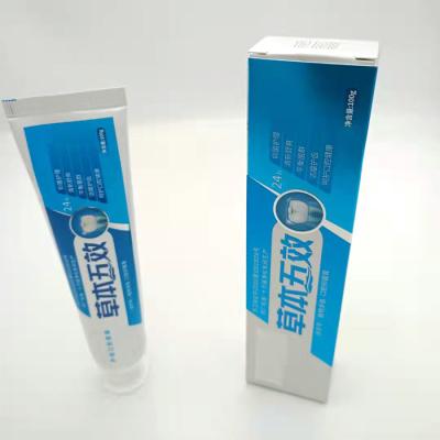 China Whitening OEM Factory Good Quality Chinese Fluoride Toothpaste Free OEM For Adult for sale