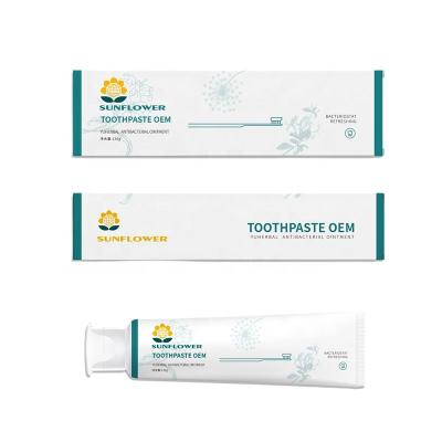 China Antibacterial Organic Natural Fruit Toothpaste OEM Supplier Toothpaste For Kids Children Home Use for sale