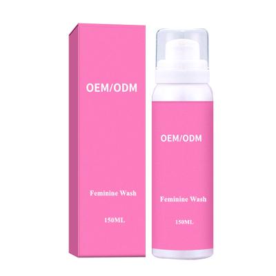 China Vaginal Cleaning 150ml Yoni Foam Wash Organic Feminine Intimate Wash Products with Cheap Price for sale