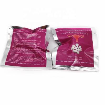 China Hot Selling Vaginal Cleaning Original Herbal Detox Pearls Tampons Yoni Detox Release Pearls With Cheap Price for sale