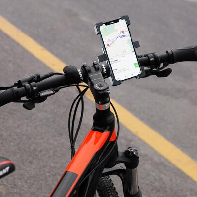 China Outdoor Riding Bike Adjustable Flexible Flexible Sturdy Holder for Smartphones Auto Fixing for sale