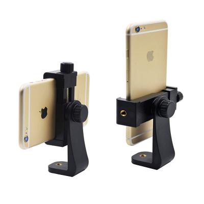 China Universal Adjustable Phone Tripod Mount 1/4