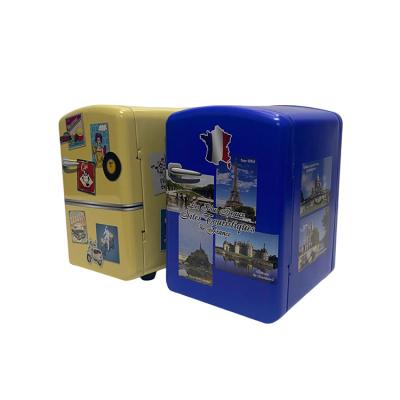 China Food Packaging / Gifts Packing Promotional Food PackingTin Boxes Tin Can Metal Box Refrigerator Shaped Wholesale for sale