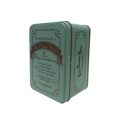 China Tin Plate Container Beautiful Design Food Packaging/Gift Packaging Factory Supply Gift Storage Metal Box for sale