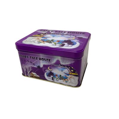 China Food / Gifts Packaging Christmas Chocolate Customized Tin Box Collectables Tin Box Packaging Tin Box For Tea for sale