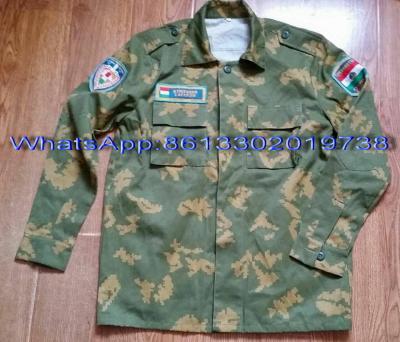 China Wholesale Retail Cheap 9500 Sets Kyrghyzstan Army Camouflage Uniform Stock for sale