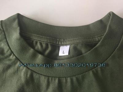 China Wholesale Retail Cheap 152700Pics Army Green Cotton Military T-Shirt Stock for sale