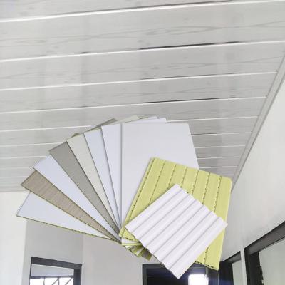 China Contemporary 3D PVC Interior Wall Panel Fluted Waterproof WPC WPC Wall Panel PVC Wall Panel For Interior Decoration for sale