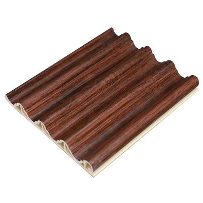 China Contemporary wpc wood interior decoration fluted decorative wall panels wpc panels wall decor interior for sale