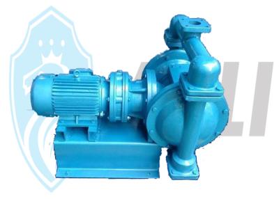 China Food Field Alumium Double Diaphragm Pump Electric Operated No Leakage for sale