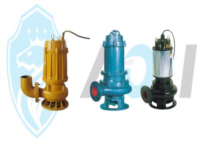 China Dirty Water Submersible Sewer Pump , Industrial Submersible Pumps For Drainage Station for sale