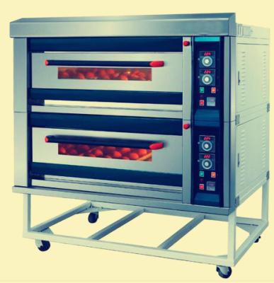 China Professional Stainless Steel Electric Oven , Easy Maintenance Deck Baking Oven for sale