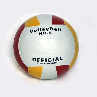 China Promotional Sports Rubber Volleyball Inflatable Beach Volleyball Customized Printing Rubber Volleyball for sale