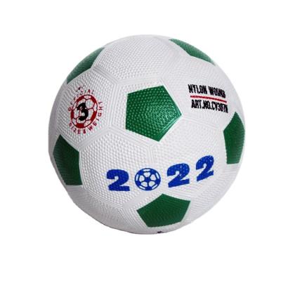 China Design Logo Printing Rubber Soccer Ball Customized Sports Promotion Factory Price New Customized Rubber Football for sale