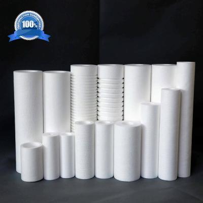 China Hotel 10 Inch 1,5,10Micron PP Deposit Blown Melt Filter Cartridge for sale