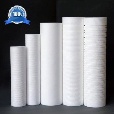 China Hot Selling Hotel Osmosis Water Filter Membrane PP Needle Filter Cartridges for sale