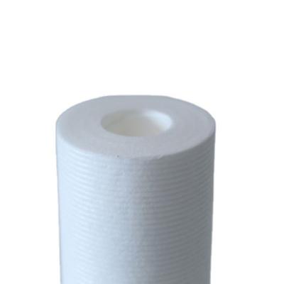 China Wholesale High Quality PP Hotel Melt Filter Bloated Sediment Striped PP Filter Cartridge for sale