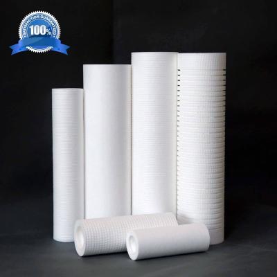 China 2022 New Design Hotel Housing PP Water Lined PP Melt Blown Filter Cartridge for sale