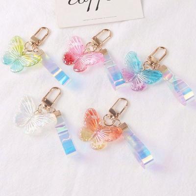 China Car Handmade Acrylic Bag Women Girl Women Girl Key Chain Belt Key Chains DIY Metal Key Chain Pendant Accessories for sale