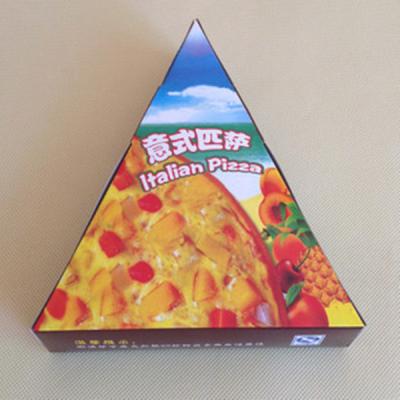 China Cardboard Food Box Pizza Slice Box Food Packaging Box for sale