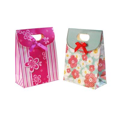 China Christmas Self-sealing Ornaments Paper Gift Bags for sale