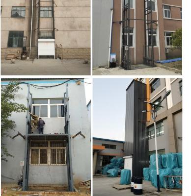 China Factory Sale Hydraulic Cargo Lift Platform Freight Elevator for sale