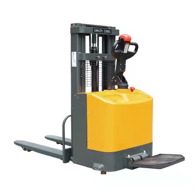 中国 Factory Sale Various Full Electric Stand On Stacker Pallet Trucks Forklifts For Sale 販売のため