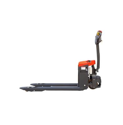 China Widely Used Powered Pallet Truck Full Electric Hand Pallet Truck Forklift for sale