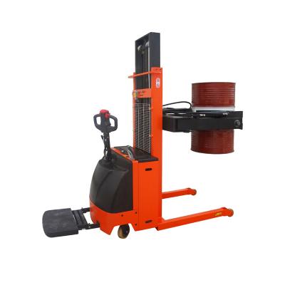 Cina Hot Sale Hydraulic Drum Stacker Electric Oil Drum Stacker Trucks Forklifts in vendita