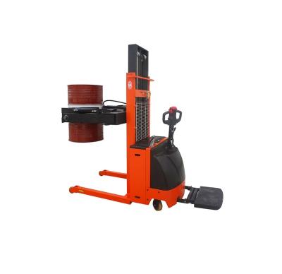 Cina Special Hot Selling Electric Oil Drum Stacker Truck Forklifts For Sale in vendita